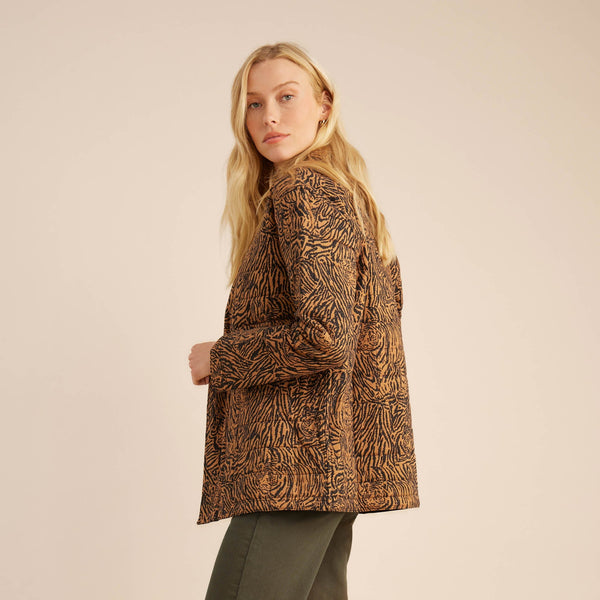 Roark Tora Quilted Jacket - Tobacco | Roark