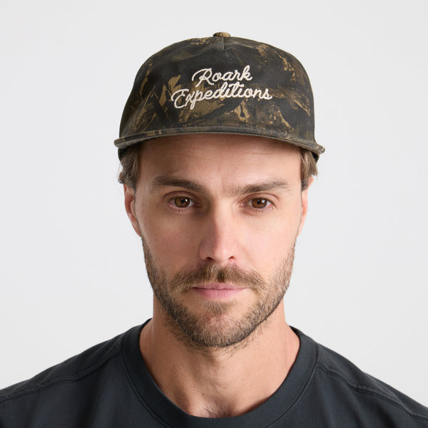 Roark Venture Snapback Hat In Camo