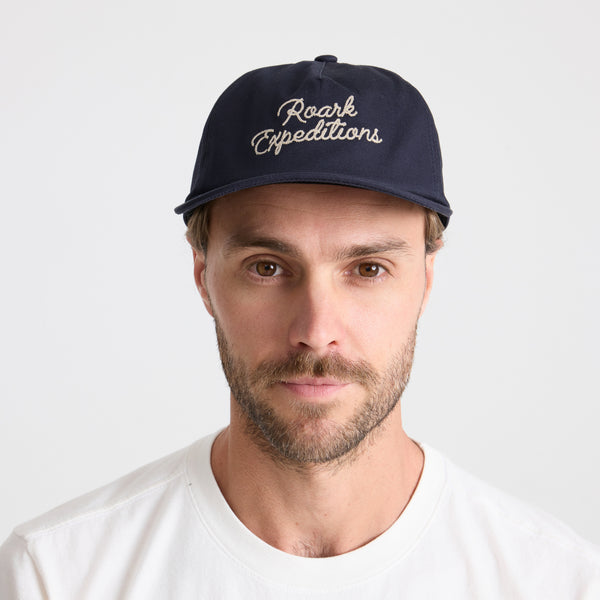 Roark Venture Snapback Hat In Navy