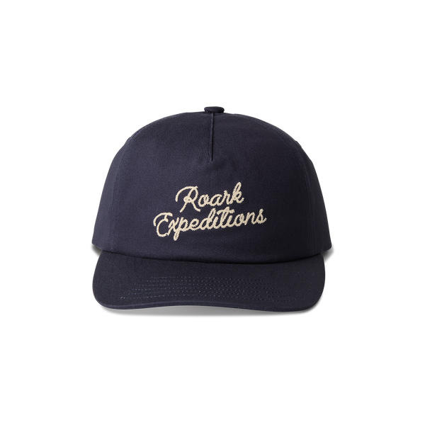 roark Venture Snapback Hat in Navy
