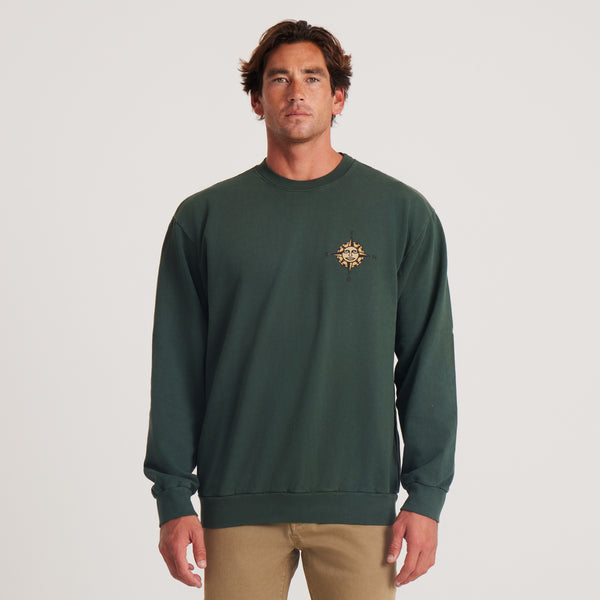 Roark Wayward Crew Sweatshirt - Tundra | Roark