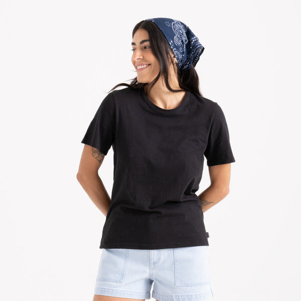 roark Well Worn Short Sleeve Tee in Black