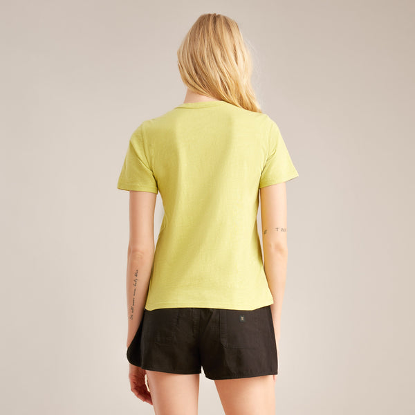 Roark Well Worn Short Sleeve Tee - Lime | Roark