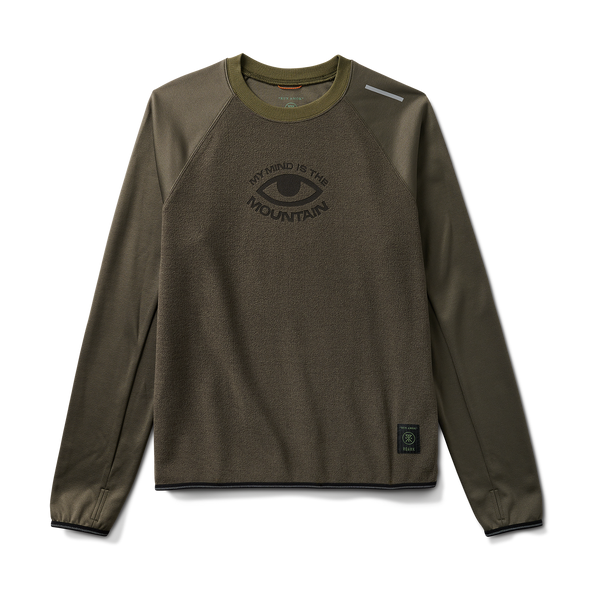 roark White Cloud Active Crew - Military