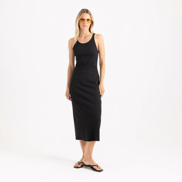 roark Wind Worn Dress in Black