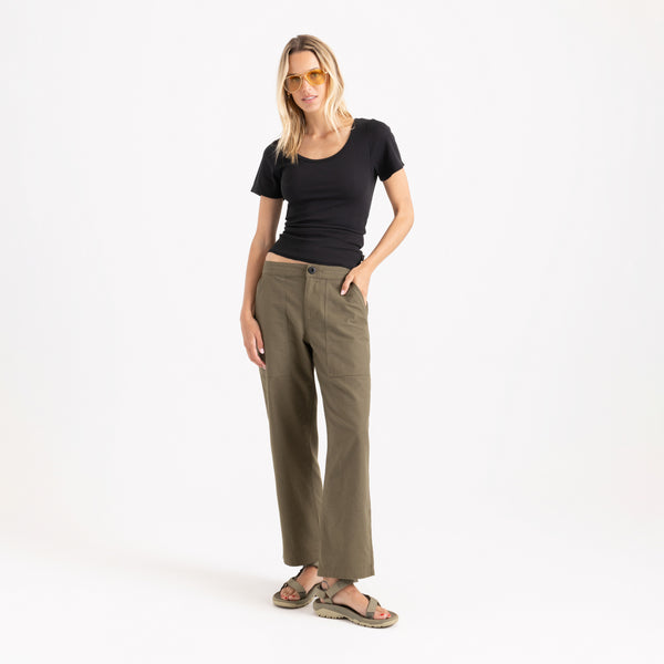 Roark Wind Worn Short Sleeve Tee In Black