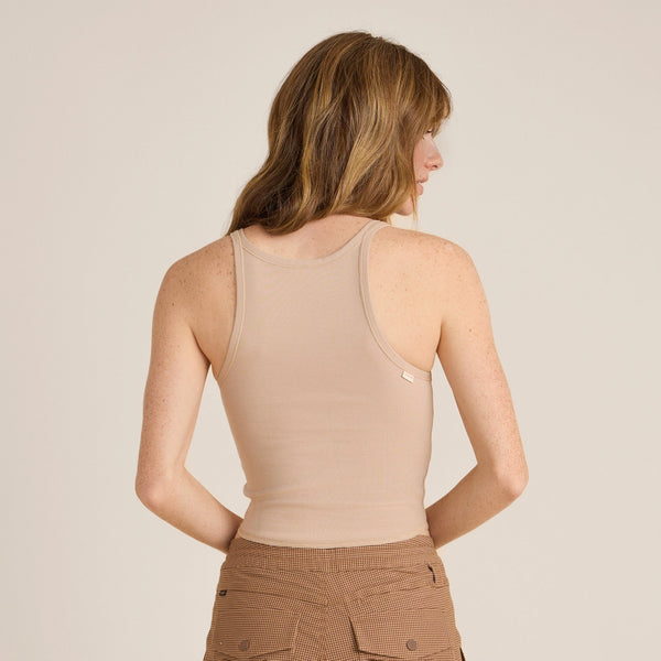 Roark Wind Worn Tank Top - Toasted Almond | Roark