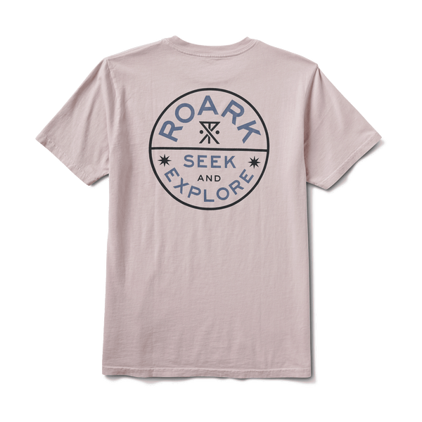 roark Seek & Explore Signet Premium Tee in Dusty Violet