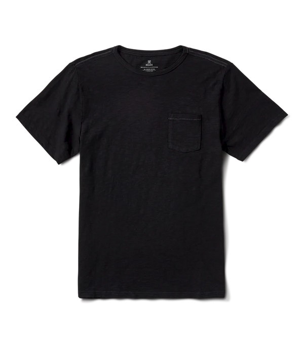 roark Well Worn Midweight Organic Short Sleeve Tee - Black | Roark