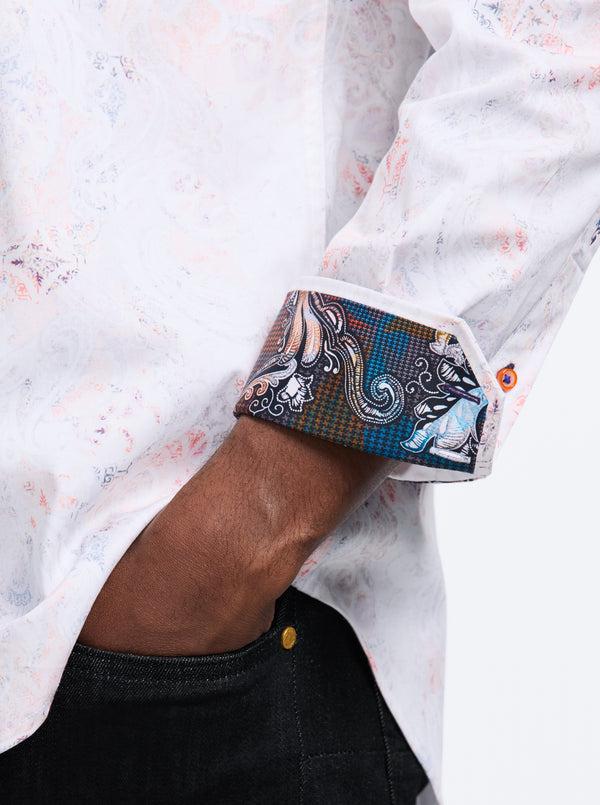 Robert Graham ADDINGTON LONG SLEEVE BUTTON DOWN SHIRT