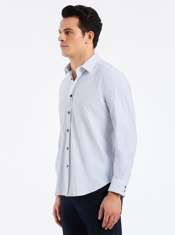 Robert Graham ASTERIK LONG SLEEVE BUTTON DOWN SHIRT