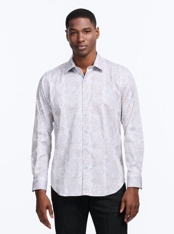 robert graham AUBERRY LONG SLEEVE BUTTON DOWN SHIRT