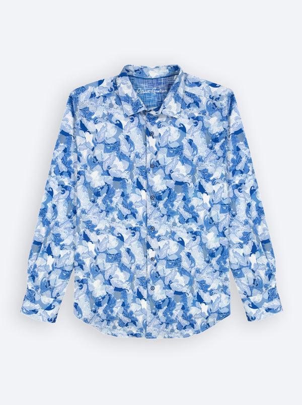 Robert Graham BASKERVILLE LONG SLEEVE BUTTON DOWN SHIRT
