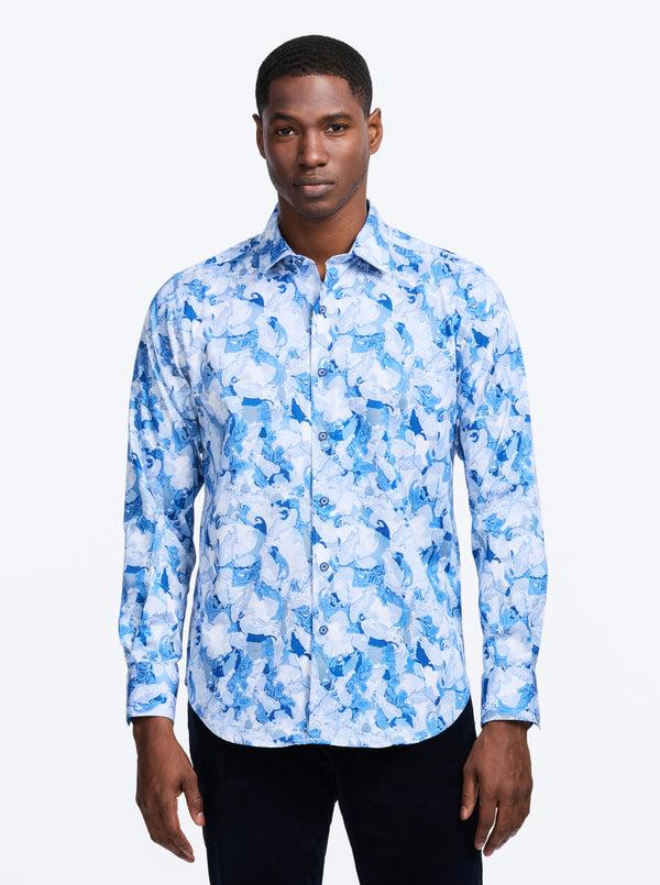 robert graham BASKERVILLE LONG SLEEVE BUTTON DOWN SHIRT