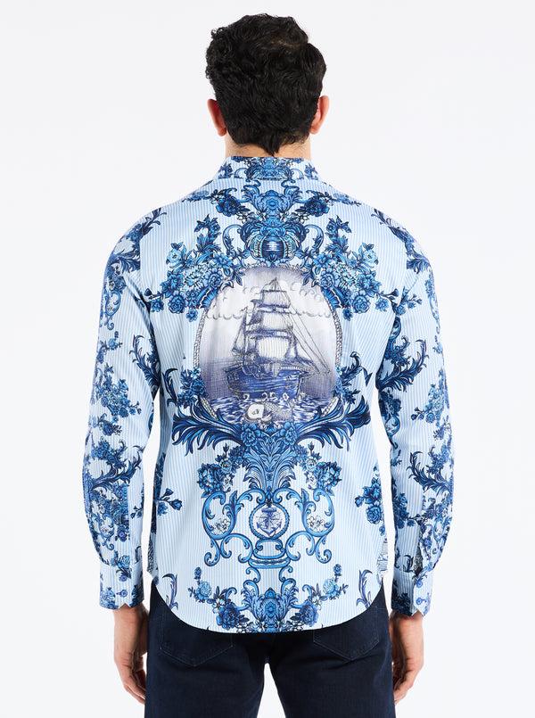 robert graham BAYSWATER LONG SLEEVE BUTTON DOWN SHIRT