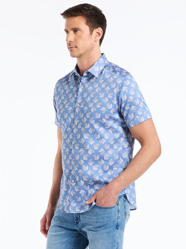 Robert Graham BEAUCHAMP SHORT SLEEVE BUTTON DOWN SHIRT