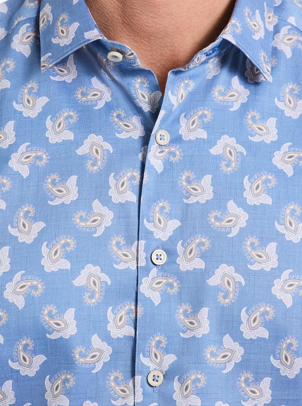 Robert Graham BEAUCHAMP SHORT SLEEVE BUTTON DOWN SHIRT