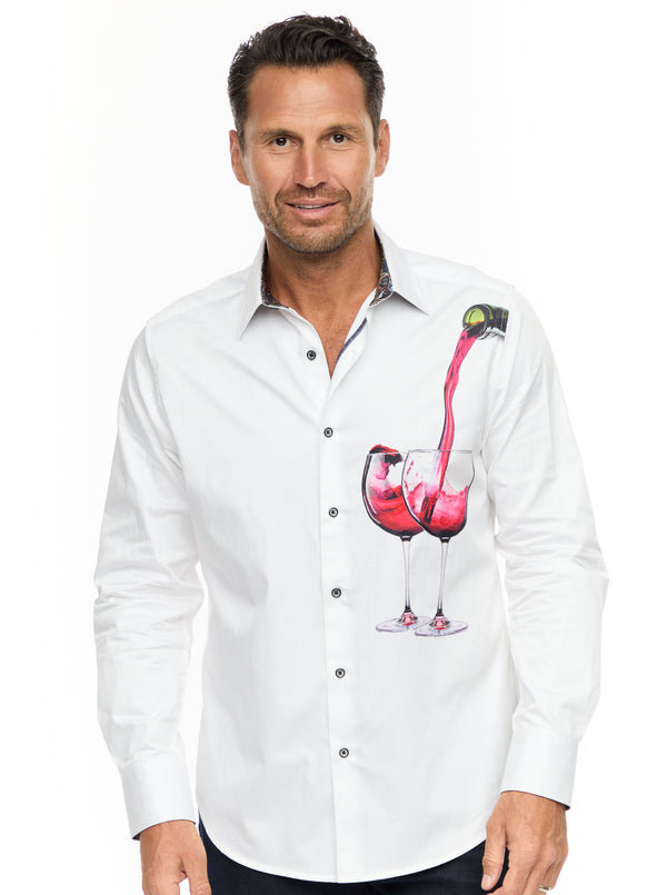 robert graham DATE NIGHT LONG SLEEVE BUTTON DOWN SHIRT