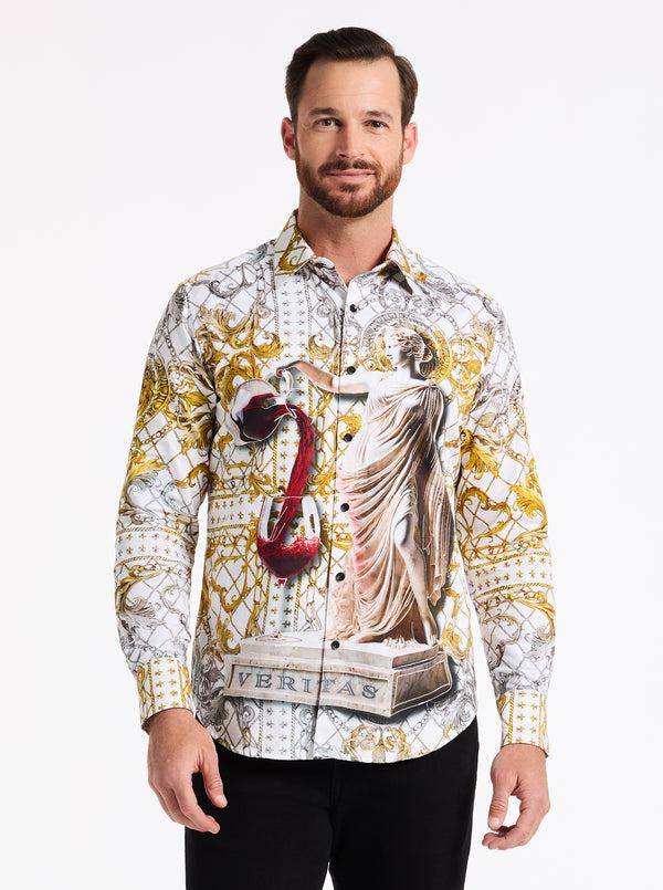 robert graham DIONYSIAN LONG SLEEVE BUTTON DOWN SHIRT BIG