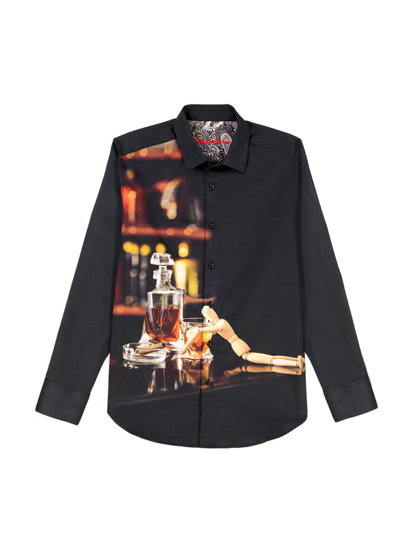 Robert Graham DISTILLED SPIRIT LONG SLEEVE BUTTON DOWN SHIRT