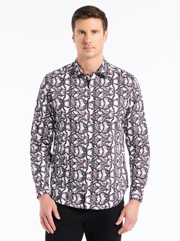 robert graham GIFFORD LONG SLEEVE BUTTON DOWN SHIRT