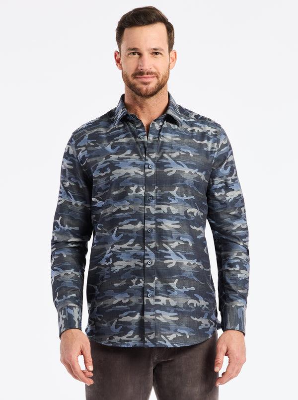 robert graham HARRINGTON LONG SLEEVE BUTTON DOWN SHIRT