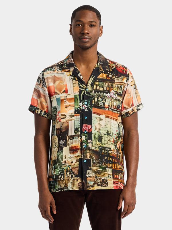 robert graham HARRYS PLACE SHORT SLEEVE BUTTON DOWN SHIRT