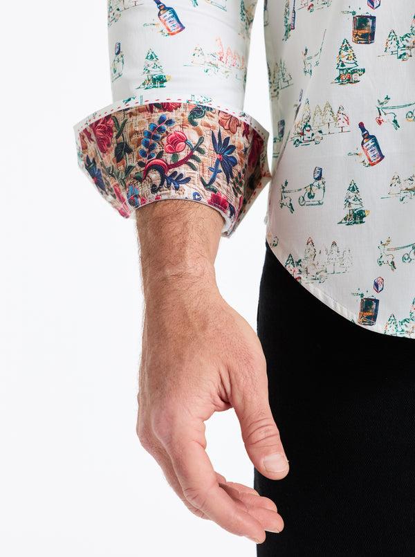 Robert Graham HOT TODDY LONG SLEEVE BUTTON DOWN SHIRT