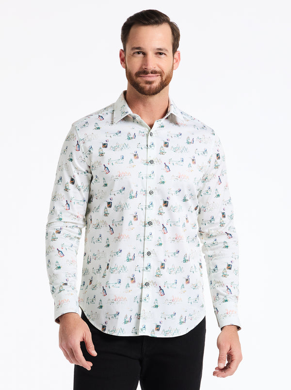robert graham HOT TODDY LONG SLEEVE BUTTON DOWN SHIRT