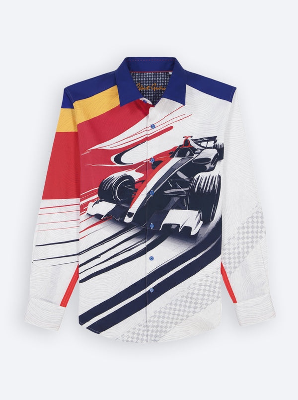 Robert Graham IN THE LEAD LONG SLEEVE BUTTON DOWN SHIRT