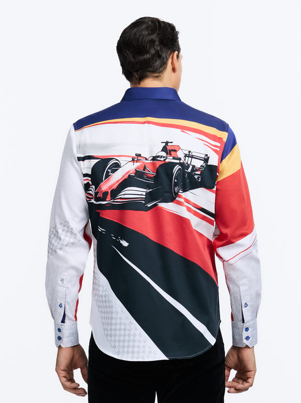 Robert Graham IN THE LEAD LONG SLEEVE BUTTON DOWN SHIRT