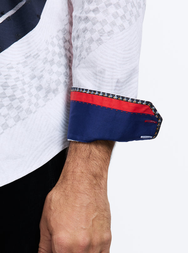 Robert Graham IN THE LEAD LONG SLEEVE BUTTON DOWN SHIRT