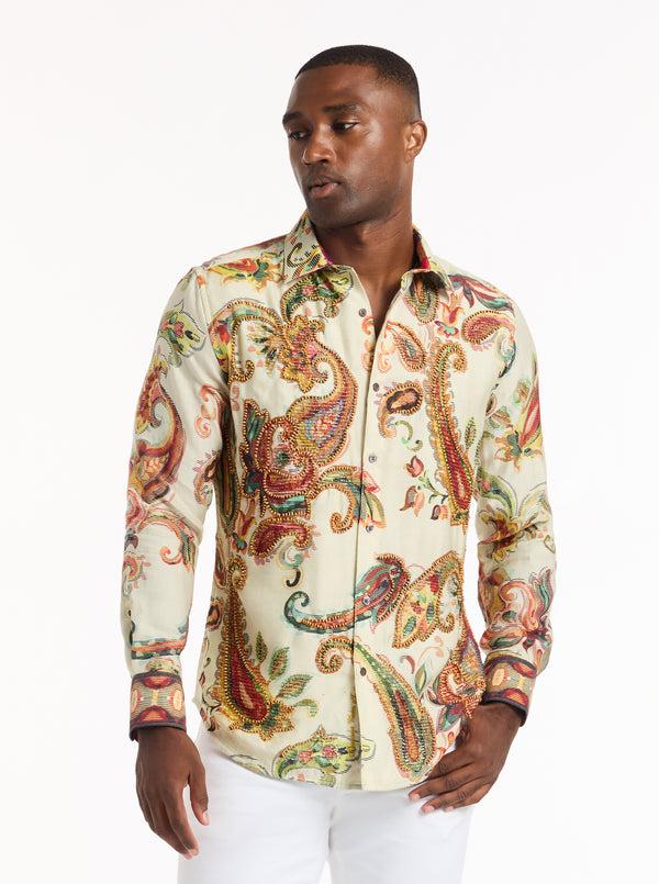 Robert Graham LIMITED EDITION BOCA DREAMS LONG SLEEVE BUTTON DOWN SHIRT