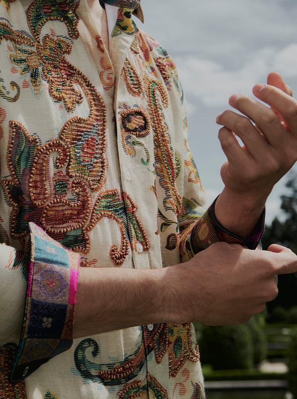 Robert Graham LIMITED EDITION BOCA DREAMS LONG SLEEVE BUTTON DOWN SHIRT