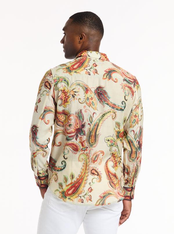 Robert Graham LIMITED EDITION BOCA DREAMS LONG SLEEVE BUTTON DOWN SHIRT