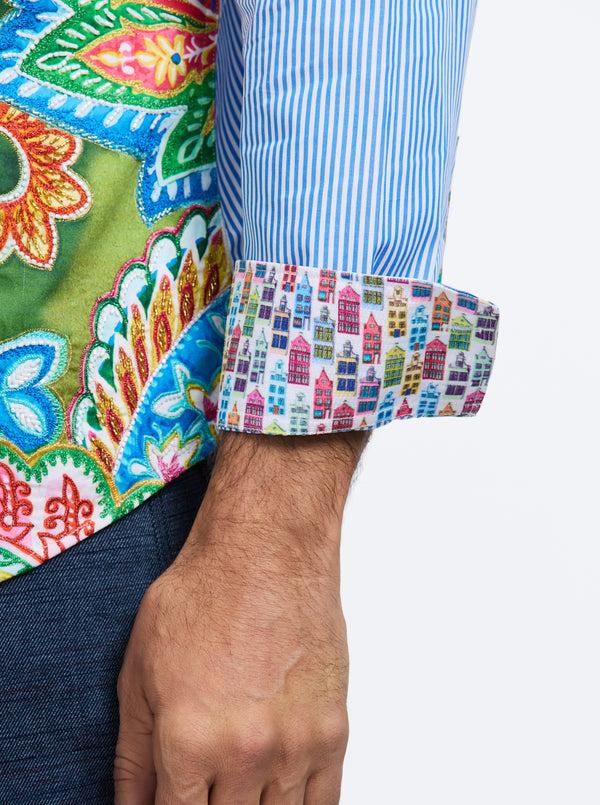 Robert Graham LIMITED EDITION KALEIDESCOPE LONG SLEEVE BUTTON DOWN