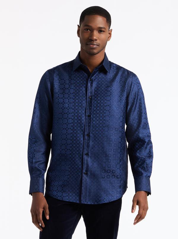 Robert Graham LIMITED EDITION NOBLE TOUCH LONG SLEEVE BUTTON DOWN SHIRT