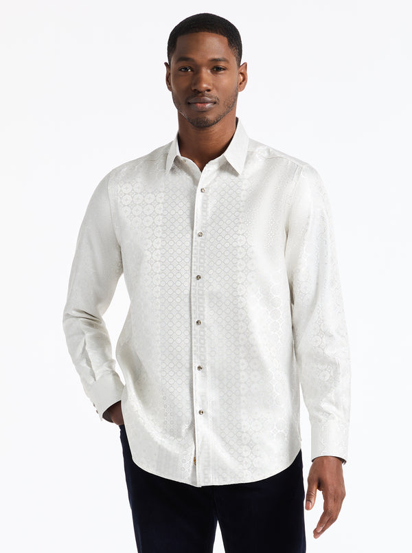 Robert Graham LIMITED EDITION NOBLE TOUCH LONG SLEEVE BUTTON DOWN SHIRT