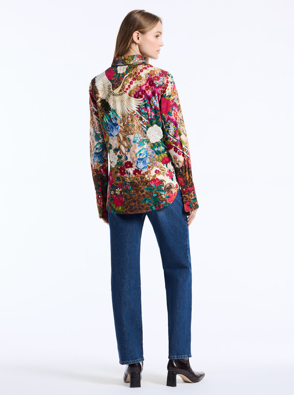 Robert Graham LIMITED EDITION THE FIORELLA LONG SLEEVE SHIRT