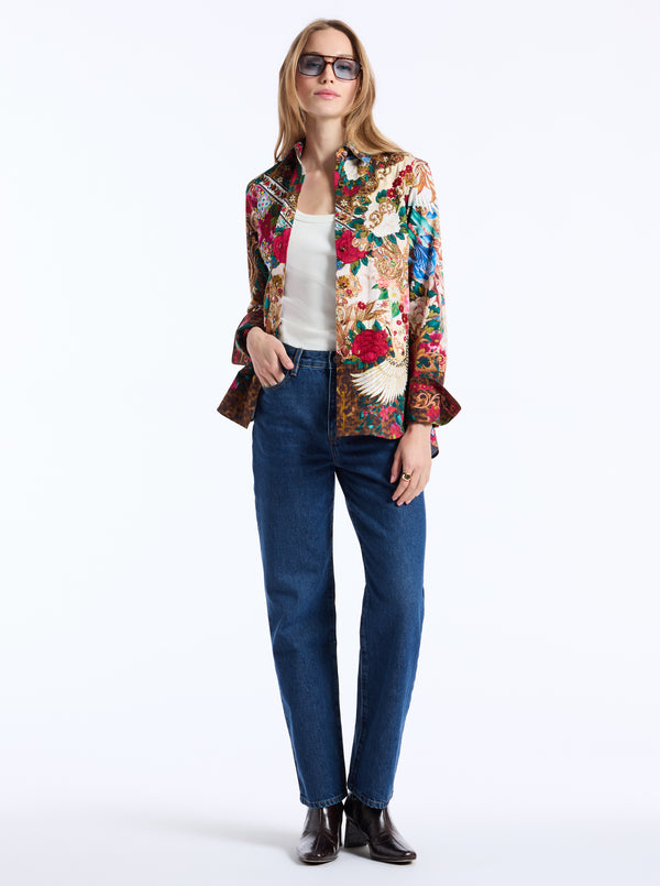 Robert Graham LIMITED EDITION THE FIORELLA LONG SLEEVE SHIRT