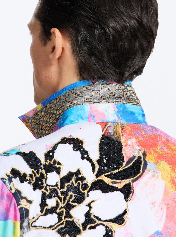 Robert Graham LIMITED EDITION THE GO-GO LONG SLEEVE BUTTON DOWN SHIRT