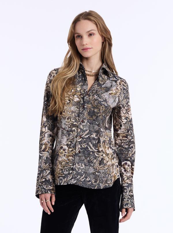 robert graham LIMITED EDITION WILD MANE LONG SLEEVE SHIRT