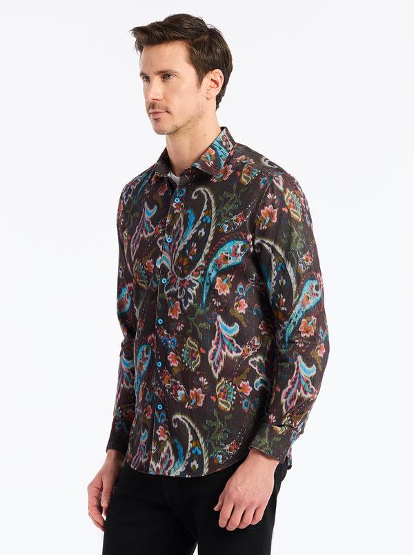 Robert Graham MONTAGE LONG SLEEVE BUTTON DOWN SHIRT