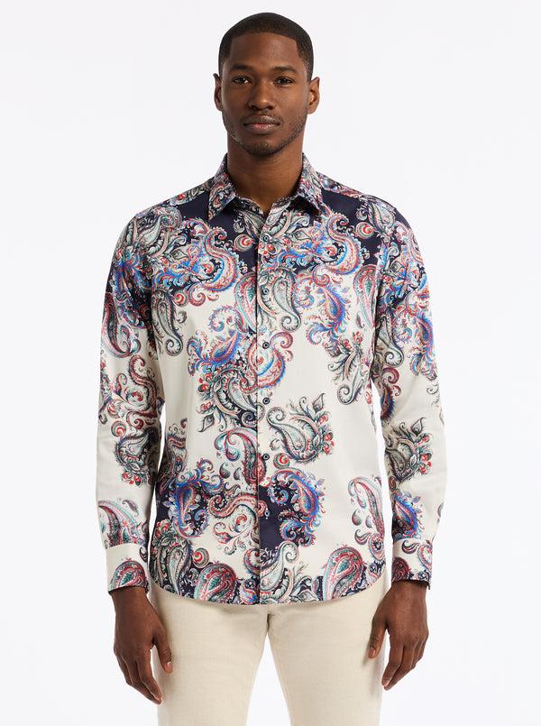 robert graham MORNINGSIDE LONG SLEEVE BUTTON DOWN SHIRT