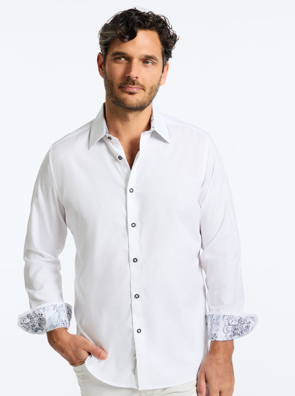 robert graham ODYSSEY LONG SLEEVE BUTTON DOWN SHIRT