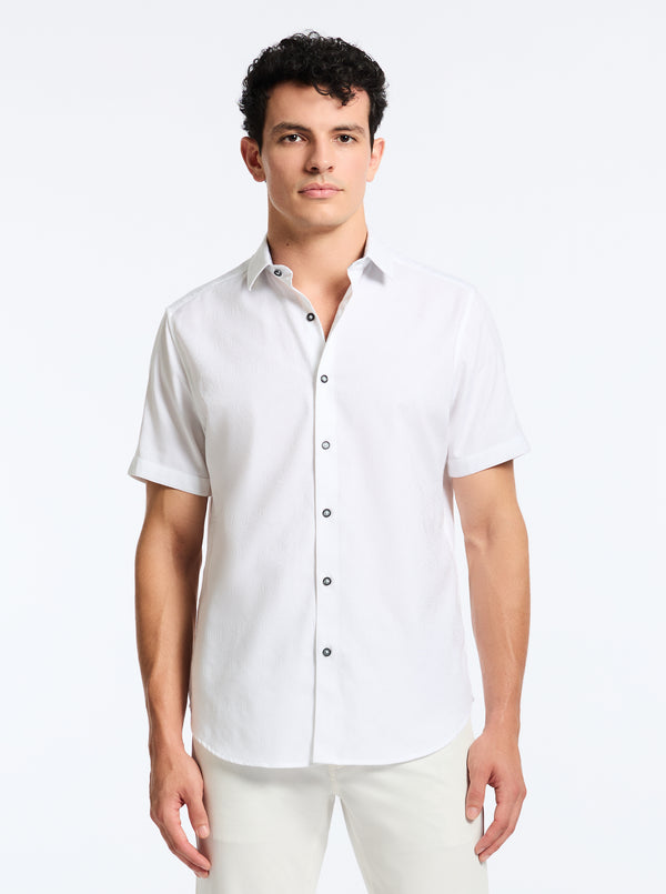 robert graham ODYSSEY SHORT SLEEVE BUTTON DOWN SHIRT