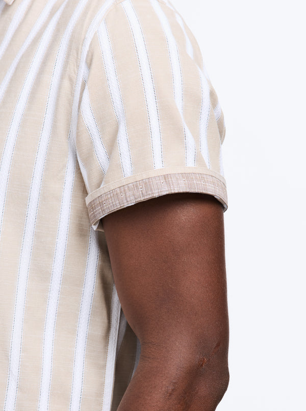 Robert Graham PRESTON SHORT SLEEVE BUTTON DOWN SHIRT