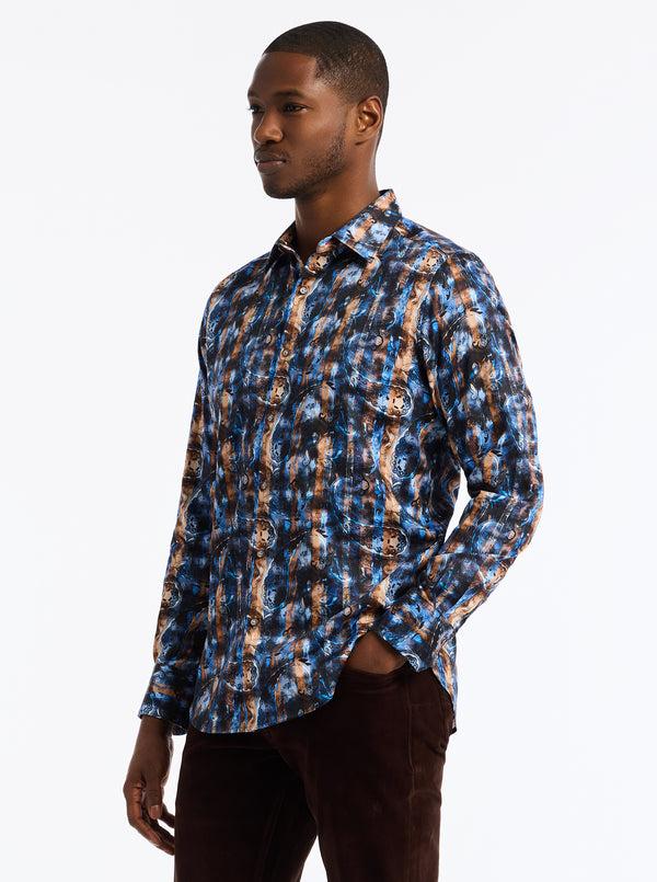 Robert Graham REMINGTON LONG SLEEVE BUTTON DOWN SHIRT