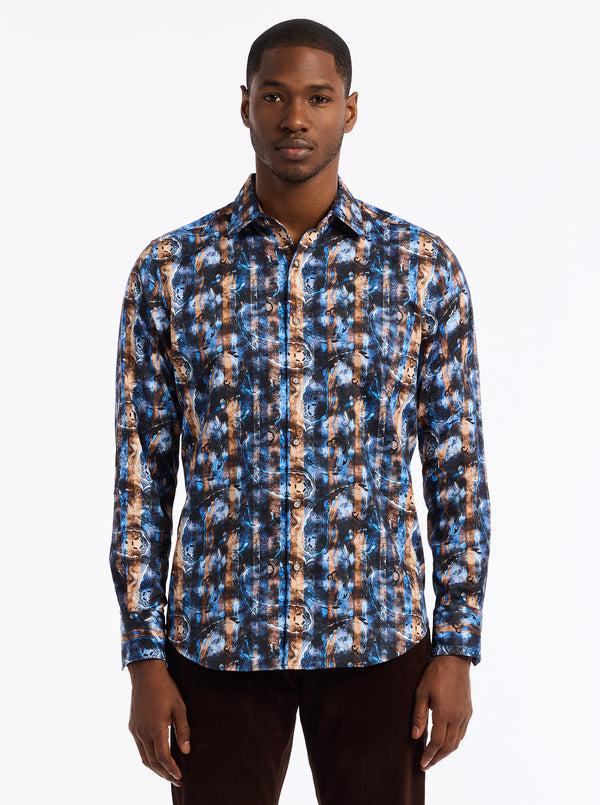 robert graham REMINGTON LONG SLEEVE BUTTON DOWN SHIRT