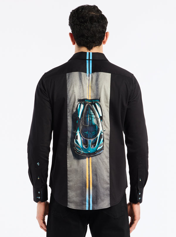 robert graham RIDE THE LINE LONG SLEEVE BUTTON DOWN SHIRT